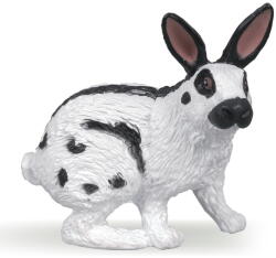 Papo Figurina Iepuras Papo pictata manual, multicolor, 4, 6 x 3 x 4 cm (Papo51025) Figurina