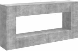 vidaXL Конзолна маса Бетонно Сиво 155 x 29 x 74 см (899889)