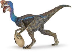Papo Figurina dinozaur Oviraptor albastru Papo, pictata manual, 12 cm (Papo55059) Figurina