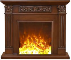 Art Flame Valencia 1200x1020x330 mm walnut brown