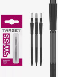 Target Darts fémhegy TARGET Swiss Point Elysian Archetype 43, fekete 42mm
