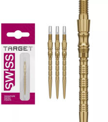 Target Darts fémhegy TARGET Swiss Point TRB, arany 35mm