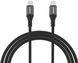 Dudao Cablu de date Dudao L3CC, 2x USB-C, 60W, 1.2m, Negru (6976625333059)
