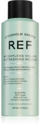 REF Stockholm Weightless Volume Refreshing Mousse szárazsampon hab dús hatásért 200 ml