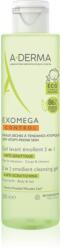 A-Derma Exomega Control 2 in 1 Emollient Cleansing Gel tusfürdő gél száraz és atópiás bőrre 200 ml