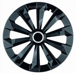 Autonova 16"-os Estoril Silver Black dísztárcsa garnitúra (4darab) (ARG16ESTORILSB_1)