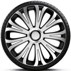 Autonova 14"-os Avalon Silver-Black dísztárcsa garnitúra (4darab) (ARG14AVALONSB_1)