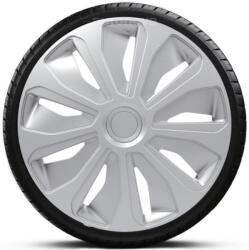 Autonova 16"-os Penta Silver-Black dísztárcsa garnitúra (4darab) (ARG16PENTASB_1)
