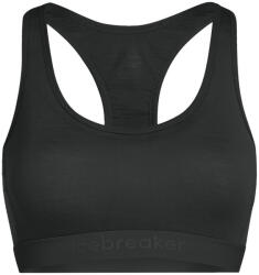 Icebreaker W Mer 125 ZoneKnit Racerback Bra melltartó Melltartóe: L / fekete