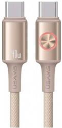 USAMS Cablu de date Usams US-SJ751, USB-C la USB-C, 240W, 1.2m, Titan (6958444993409)