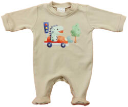  Vékony pamut rugdalózó - Dínó mintával