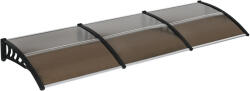 Outsunny Copertina de Exterior 300x 96cm din Policarbonat si Aluminiu | Aosom Romania (B70-058V03)
