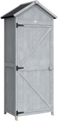 Outsunny căsuță dulap depozitare unelte exterior | Aosom Romania (84H-711V00GY)