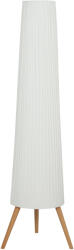HomCom Lampă de podea HOMCOM cu trepied, întrerupător de picior și luminozitate reglabilă, 46x46x153 cm, albă | Aosom Romania (B31-613V90WT)