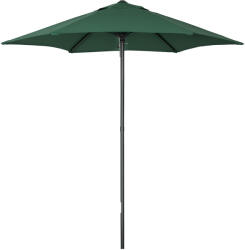 Outsunny Umbrelă de Grădină, Înclinabilă cu Orificiu de Ventilație și 6 Brațe, Ø196x204 cm, Verde | Aosom Romania (84D-159GN)
