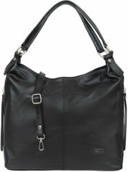  Vezze Vincita női bőr táska fekete