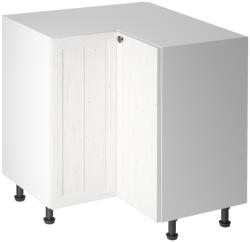 Tempo Alsó Sarokszekrény D90N, Fehér/Sosna Andersen, Jobb, Provance