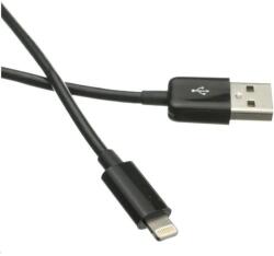 C-TECH USB Lightning Töltő/adat Fekete 2m CB-APL-20B (CB-APL-20B)