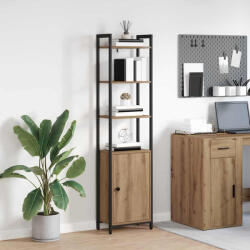 vidaXL Könyvespolc Artisan Tölgy 40 x 24 x 161 cm