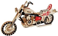 Woodcraft construction kit Woodcraft Дървен 3D пъзел Мотор HD I цветен (XB-G004H)