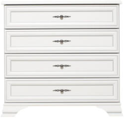 TEMPO KONDELA Komód, Alpesi Fehér, Kentak Kom4S