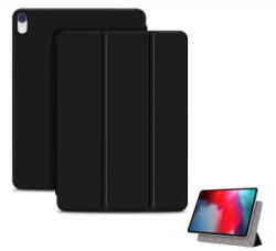 Gigapack Tok álló, bőr hatású (aktív FLIP, mágneses, oldalra nyíló, TRIFOLD, asztali tartó) FEKETE Apple IPAD Air 11 (2025) / IPAD Air 11 (GP-83176)
