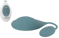  Stimulator Vibepad mini, Remote Control, 2 Motoare, 9 Moduri Vibratii, Silicon, USB, Albastru Deschis Vibrator