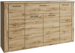 TEMPO KONDELA Komód 4D1S, Navarra Tölgy, Dorsi