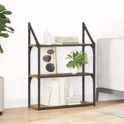 vidaXL Falpolc Polcokkal Tárolóval Öreg Fa 60 x 21 x 78, 5 cm Faanyag