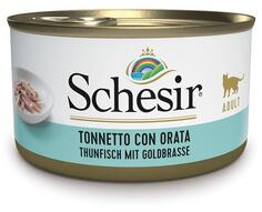 Schesir Tengeri herkentyűk Tonhal dorádóval 85 g