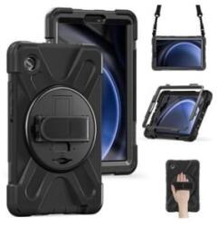 Gigapack Defender Samsung Galaxy Tab A9 LTE (SM-X115) védőtok kéz- és vállpánttal fekete (GP-150480) (GP-150480) - aqua