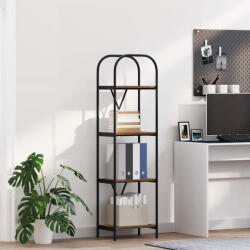 vidaXL Könyvespolc Füstölt Tölgy 40 x 30 x 146 cm