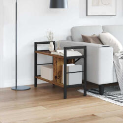 vidaXL Könyvespolc Öreg Fa 75 x 30 x 58, 5 cm