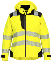 Portwest PW3 Hi-Vis női esőkabát Yellow/Black XXL