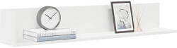 vidaXL 2 db Fehér Szerelt Fa Fali Polc 100x16, 5x16, 5 cm