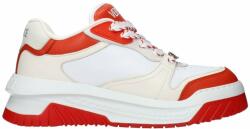 Versace bőrszandál F82536 41 EU fehér/piros