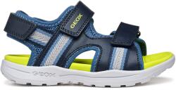 Geox Geox, Tépőzáras textilszandál, Sárga, Tengerészkék, 26 EU (J555XB01454C0693-26)