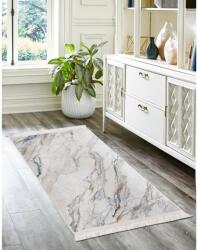 Splendid OPAL Splendid nyomtatott szőnyeg, 60x120 cm, Poliészter, Csúszásmentes hátoldal, Ekrü