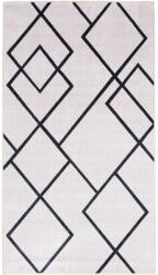 Splendid Koga Splendid műnerc mintás szőnyeg, 80x140 cm, ultrapuha nercszőrme, poliészter, csúszásmentes hátlap, Fehér