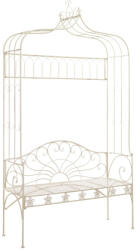 vidaXL fehér antik vas kerti pad 122 cm