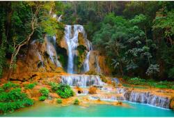 MÉDIA vászonkép, Laoszi vízesés, 75 x 50 cm (TABIMG0836)