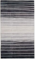 Splendid Hino műnerc mintás szőnyeg, 80x140 cm, ultrapuha nercszőrme, poliészter, csúszásmentes hátlap, Szürke