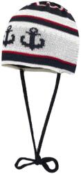 DOLL Fiú sapka horgony motívummal, 100% pamut, állítható (hurtimex_4050744634364)