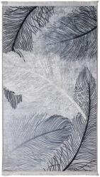 Splendid Sava nyomtatott szőnyeg, 60x120 cm, poliészter, csúszásmentes hátlap, Szürke