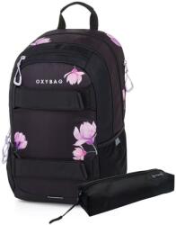 KARTON P+P Rucsac Oxybag Student + geantă OXY SPORT Flowers