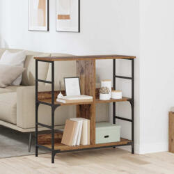 vidaXL Könyvespolc Régi Fa 78.5 x 33 x 82 cm