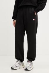 Tommy Jeans pantaloni de trening pentru femei din bumbac PPY2-SPD0S6_99X (DW0DW22780)