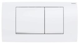 Geberit Twinline 30 nyomólap 2 mennyiséges öblítéshez, fehér, fényes króm (GE-115.899.KJ.1)