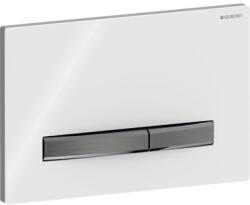 Geberit Sigma 50 nyomólap 2 mennyiséges öblítéshez, fekete, króm, fehér (GE-115.671.11.2)