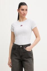 Tommy Jeans tricou pentru femei din bumbac cu elastan PPYH-TSD1T7_09X (DW0DW17881)